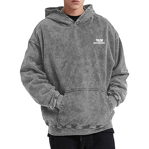 Derniers sweats à capuche surdimensionnés à la mode Meilleure qualité Sweats à capuche surdimensionnés extérieurs doux pour hommes Sweats à capuche surdimensionnés respirants - Product Image 3