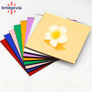 PMMA đầy màu sắc Acrylic gương Hội Đồng Quản trị cắt laser đúc linh hoạt gương acrylic tấm trang trí nội thất Wall Mount <span class=keywords><strong>3D</strong></span> nhựa Bảng điều chỉnh - Product Image 3