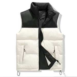 Nuevo Chaleco de Moda Masculino Personalizado, Chaleco Acolchado de Plumón para Invierno, Chaleco Plegable sin Mangas, Chaqueta Acolchada de Alta Calidad - Product Image 1