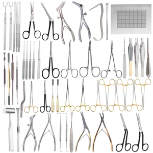 Ensemble complet de chirurgie du nez rhinoplastie en acier inoxydable de 53 instruments chirurgicaux de haute qualité Équipements dentaires CE - Product Image 1