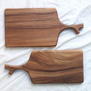 Tabla de Cortar de Madera Ecológica AXIOM, Equilibrada, con Tamaño y Grosor Personalizables para un Corte de Frutas y Verduras sin Complicaciones - Product Image 4