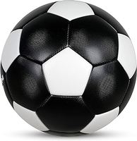 Ballons de football en PVC pliables professionnels personnalisés en usine, haute rétention d'air, taille personnalisée, entraînement/jeu, logo personnalisé, sac en filet