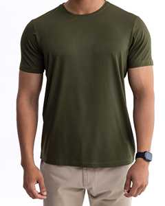 Camisetas Anti-Pilling de cuello redondo para hombre con mangas regulares - Product Image 2