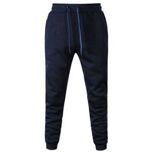 Pantalons de jogging confortables de couleur unie pour hommes, pour la course en plein air, la salle de sport, le sport, pantalons de survêtement pour hommes, pantalons de créateurs en vrac à prix avantageux - Product Image 3