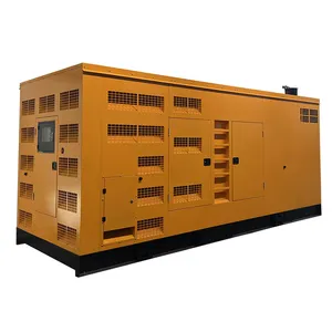 50Hz Driefasige 550kw Geluiddichte Dieselgenerator Aangedreven Door China Sdec Motor