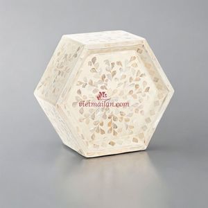 Base para Pastel Hecha a Mano con Núcleo de Bambú y Madreperla, No Tóxica, Ecológica, para Decoración de Mesa de Postres en Ramadán, Procedente de Vietnam - Product Image 2