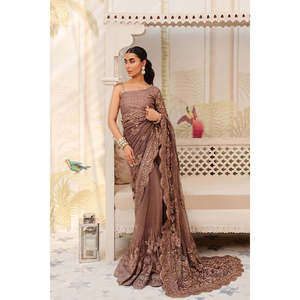 ชุดแต่งงานสุดหรูสำหรับผู้หญิง NORA by Zarqash 2025 Festive Wedding Edition-TC-1364 สีม่วงอ่อนแบบเนื้อนุ่ม รุ่น Bareeza Net - Product Image 1