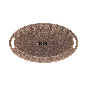 Vajilla de diseño exclusivo, bandeja de metal para servir Catering, Bandejas para servir café y agua para artículos de catering de cocina - Product Image 2