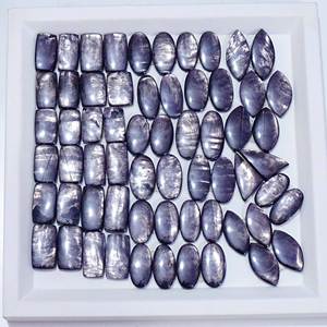 Pierre semi-précieuse naturelle de qualité supérieure, paire d'hyperstène en quartz, disponible en formes et tailles variées pour la fabrication de bijoux - Product Image 6