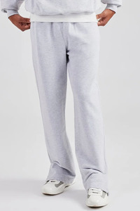 Chándal gris ceniza de gran tamaño para hombre con etiqueta privada y bordado personalizado, sudadera con capucha y pantalones de chándal para hombre, conjunto de chándal - Product Image 6
