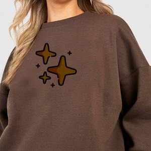 Conjunto de sudadera y pantalones de chándal para mujer, conjunto de sudadera y pantalón de chándal de talla grande de algodón con logotipo personalizado, 100% - Product Image 2