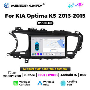 Navifly C30 Plus Car Navigation Headunit Car Android Screen Mp3 Car Player Video Radio pour KIA <span class=keywords><strong>Optima</strong></span> K5 2013-2015 - Product Image 4