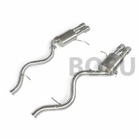 Échappement arrière à haut débit avec quatre sorties pour BMW M3 E90 E92 E93 V8 4.0L 2008-2013, silencieux sport en acier inoxydable