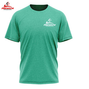 Venta al por mayor 100% puro algodón hombres camiseta personalizable manga corta verano corte suelto de talla grande colores sólidos de punto - Product Image 6