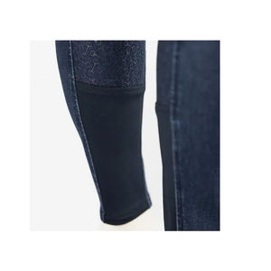 Ropa ecuestre personalizada de primera calidad, ropa deportiva, pantalones con agarre de asiento completo, venta al por mayor, pantalones vaqueros de cintura alta para montar a caballo - Product Image 3