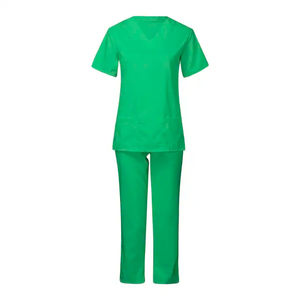 L'hôpital médical de textile tissé adapté aux besoins du client frottent les uniformes pour les femmes - Product Image 2