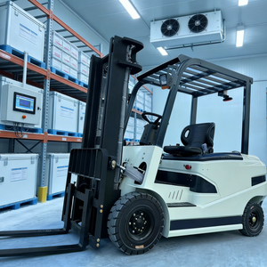 Dar sokaklar forkliftler için tasarlanmış konteyner ürünleri kaldırıcı kompakt forkliftler için 1.5 Ton,2 Ton, elektrikli yük kaldırma araçları - Product Image 1