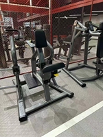 Manufactural X Lat Pulldown (avec marchepied en acier inoxydable) Musculation Musculation Plaque Chargée Sport Meilleur équipement de gymnastique