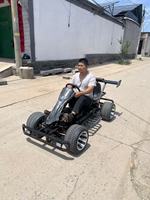 Go-Kart Eléctrico Personalizado, Apto para Adultos y Niños, Go-Kart Todoterreno con Modos Rápido/Lento