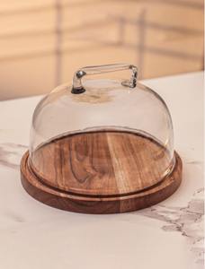 Support à gâteau de luxe en bois d'acacia, nouveau design - Product Image 2