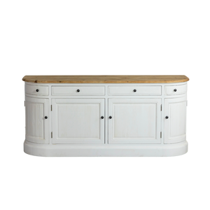 Buffet Garance 180 cm en bois recyclé blanchi - Product Image 2