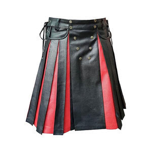Kilts en cuir SUQAINA GARMENTS de bonne qualité, service OEM/ODM, approvisionnement direct d'usine, MOQ de 2 pièces, Pakistan - Product Image 1