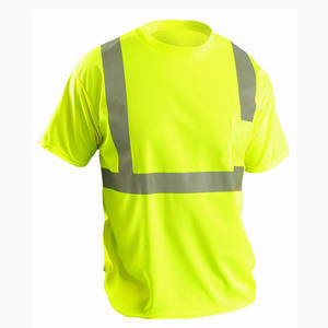 ODM/OEM vente en gros de haute qualité Hi Viz t-shirt réfléchissant pour les travailleurs t-shirts de sécurité t-shirts réfléchissants pour les fabricants péruviens - Product Image 1