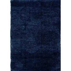 Lagom Navy Shaggy <b>Area</b> <b>Rug</b> <b>Set</b> Soft and Luxurious Shaggy Design for Home Decor - Product Image 4