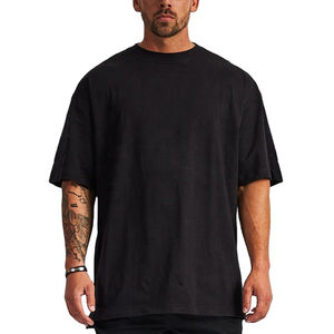 Camiseta lisa de algodón 100% de la mejor calidad para hombre, serigrafía personalizada, cuello redondo, Ecológico, secado rápido, ajuste holgado - Product Image 5