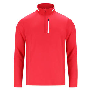 Sweat-shirt à capuche zippé pour homme avec logo personnalisé 1/4 Sweat-shirt de golf respirant à séchage rapide Techniques brodées de poche pour la saison d'automne - Product Image 4