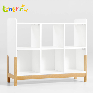Meuble <span class=keywords><strong>de</strong></span> <span class=keywords><strong>rangement</strong></span> économique, étagère à livres moderne et simple, style nordique, multi-usages pour enfant, avec échelle - Product Image 3