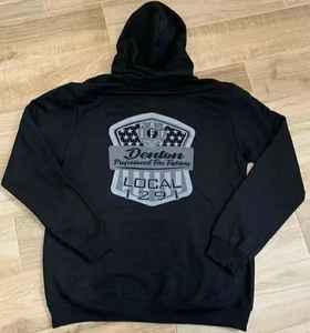 เสื้อฮู้ดผ้าฝ้าย100% วินเทจรุ่นกำหนดเองสำหรับผู้ชายเสื้อเย็บปักลายกรดแบบไม่มีซิปสำหรับฤดูหนาว2ชิ้น - Product Image 2