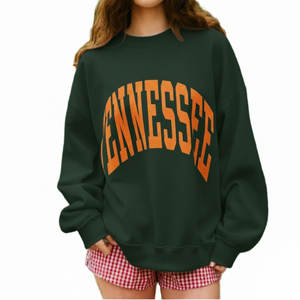 Sweat-shirt à col rond en molleton décontracté pour femmes, très vendu - Personnalisable, écologique, coupe décontractée, tenues de tous les jours pour l'hiver, logo sur le devant - Product Image 6