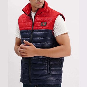 Chaqueta sin Mangas Acolchada de Invierno con Logotipo Personalizado para Minoristas, Chaqueta sin Mangas Cómoda para Uso en Exteriores y Casual - Product Image 1