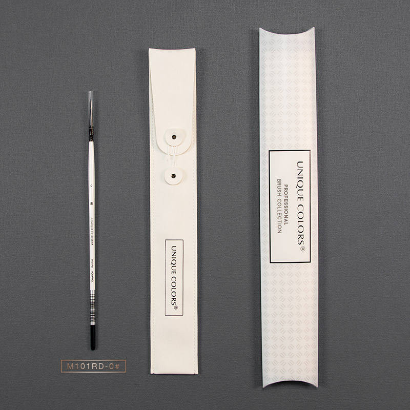 White 0# Art Painting Brush