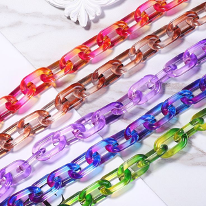 Colorful Transparent Eco-Friendly Resin Chain Links Wall <b>Hanging</b> Decor DIY Projects <b>Room</b> <b>Divider</b> By Abdul Rehman Enterprises - Product Image 2