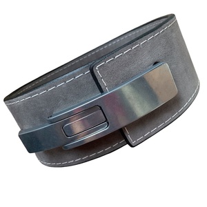 Cinturón de Cuero de la Mejor Calidad al por Mayor para Levantamiento de Pesas, Hebilla de Acero de Doble Punta, Soporte Lumbar de 4x42 Pulgadas, Colores Personalizados - Product Image 1