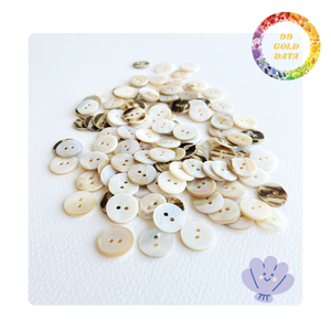Boutons en nacre polie | détails de mode uniques | origine Viet Nam - Product Image 4