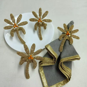 Hot Sale Creative Geometric Acrylic Napkin Ring <b>Retro</b> Irregular Resin Napkin Holder for <b>Dining</b> <b>Table</b> Party Occasion Stocked - Product Image 1