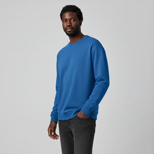 Vente en gros de sweats à capuche surdimensionnés en molleton épais pour hommes, 100% coton, de haute qualité, col rond, avec logo personnalisé brodé - Product Image 6
