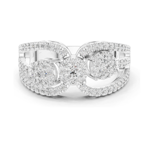Lab-Grown <b>Diamond</b> <b>Ring</b> for Women 0.75 CT VVS-VS EF Clarity 18KT, 14KT, 10KT Gold & 925 Silver Rose, Yellow, White Gold & - Product Image 1