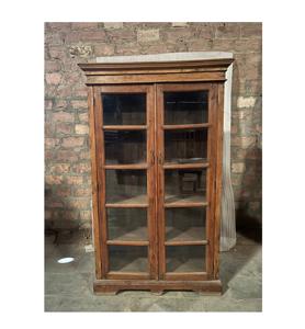 ตู้เก็บของในครัวไม้เนื้อแข็งสีน้ำเงิน ขนาดกลาง สไตล์โมเดิร์น แอนทีค หรูหรา คลาสสิก วินเทจ - Product Image 1