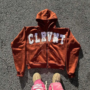 Vente en gros d'usine de pulls de haute qualité en coton mélangé personnalisé basiques athlétiques élégants sweats à capuche pour hommes vieillis - Product Image 5