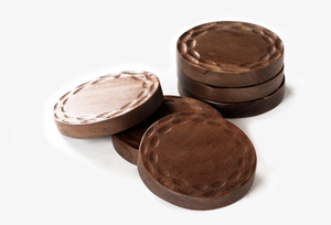 ที่รองแก้วไม้ธรรมชาติแบบเรียบง่ายสำหรับบ้านสำนักงานโต๊ะรับประทานอาหารถ้วยชากาแฟกระป๋องเบียร์แก้วน้ำสำหรับบาร์ - Product Image 6