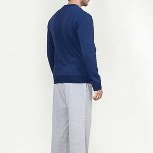 100% algodón suelto liso Casual Wear hombres sudaderas con capucha transpirable invierno sudadera frente mejor calidad para adultos servicio OEM - Product Image 4