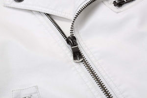 Chaqueta de Cuero de Primera Calidad Personalizada para Otoño e Invierno 2025, Chaqueta de Cuero con Cremallera de Manga Larga, Nuevo Estilo para Hombre y Mujer - Product Image 5