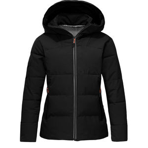 Chaqueta Acolchada Personalizada para Mujer, Ligera, Estilo Bomber, Acolchada, Gruesa, de Mezclilla, OEM - Product Image 3