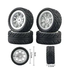 ล้อล้อรถยนต์ RC สเกล1/16ชุดประกอบอุปกรณ์เสริมชุดอัพเกรด RC ดัดแปลง