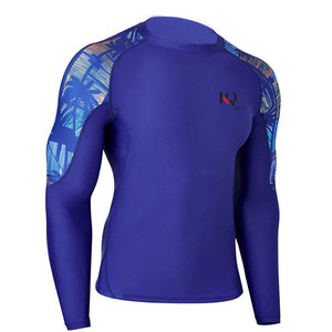 Camiseta de Manga Larga de Alta Calidad para Hombre, Transpirable, Tejido Elástico, Ecológica, Ligera, de Secado Rápido para Artes Marciales, BJJ, MMA - Product Image 1