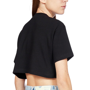 Top corto de algodón para mujer superventas, diseño sólido con tela de alta calidad, ajuste regular, teñido liso para el verano - Product Image 5